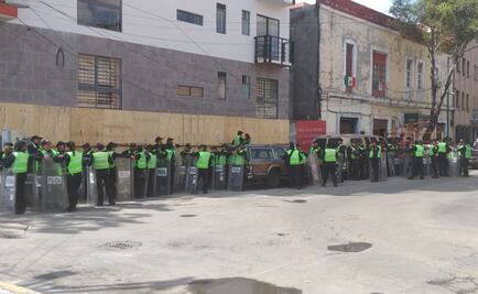 Comerciantes del Centro cierran negocios por marcha del 2 de octubre