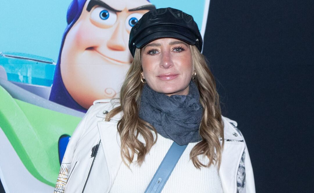 Geraldine Bazan durante la alfombra roja de la experiencia "Mundo Pixar" en la carpa Santa Fe de la Ciudad de Mexico. Foto: Edgar Negrete/Clasos.