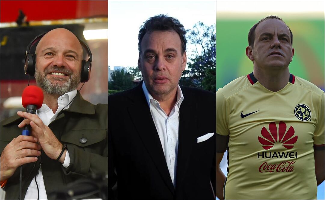 David Faitelson reveló que Cuauhtémoc Blanco y Luis García eran sus íconos en la infancia / FOTO: ESPECIAL