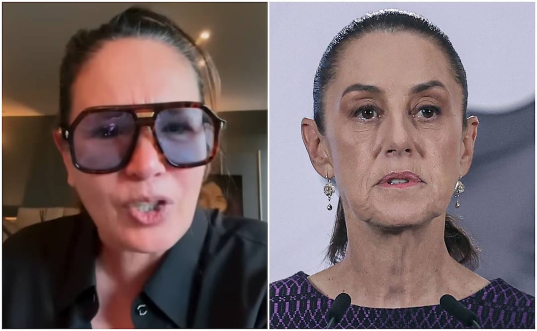 Yolanda Andrade le pide a la presidenta Claudia Sheinbaum acciones para combatir la desaparición en México. 
Instagram/Gabriel Pano EL UNIVERSAL.