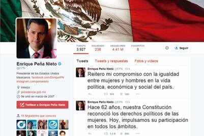 EPN reitera deber con la igualdad de género