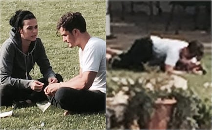 Captan romántico encuentro de Orlando Bloom y Katy Perry