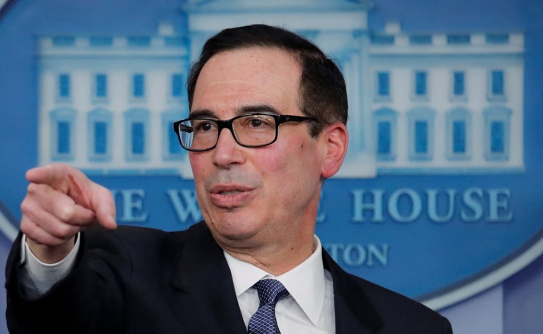El secretario del Tesoro, Steven Mnuchin (Foto: Reuters)