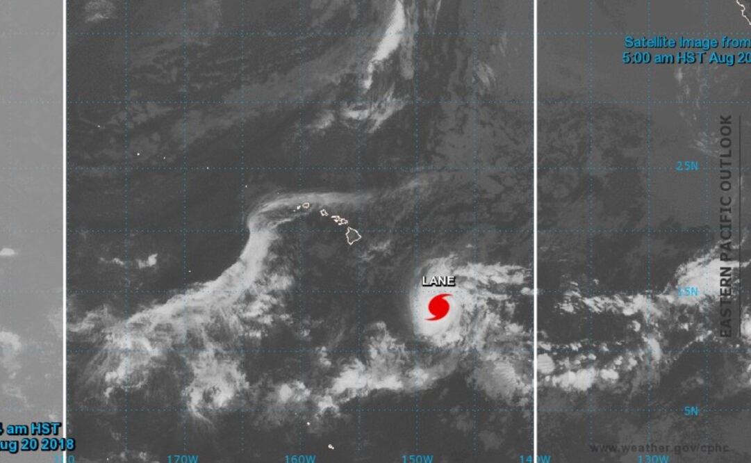 Foto: Centro de Huracanes del Pacífico Central 