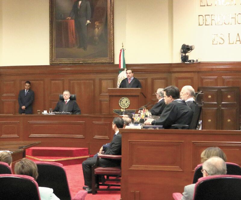 Los ministros de la Segunda Sala acordaron programar el debate para la próxima semana. Foto: ARCHIVO EL UNIVERSAL