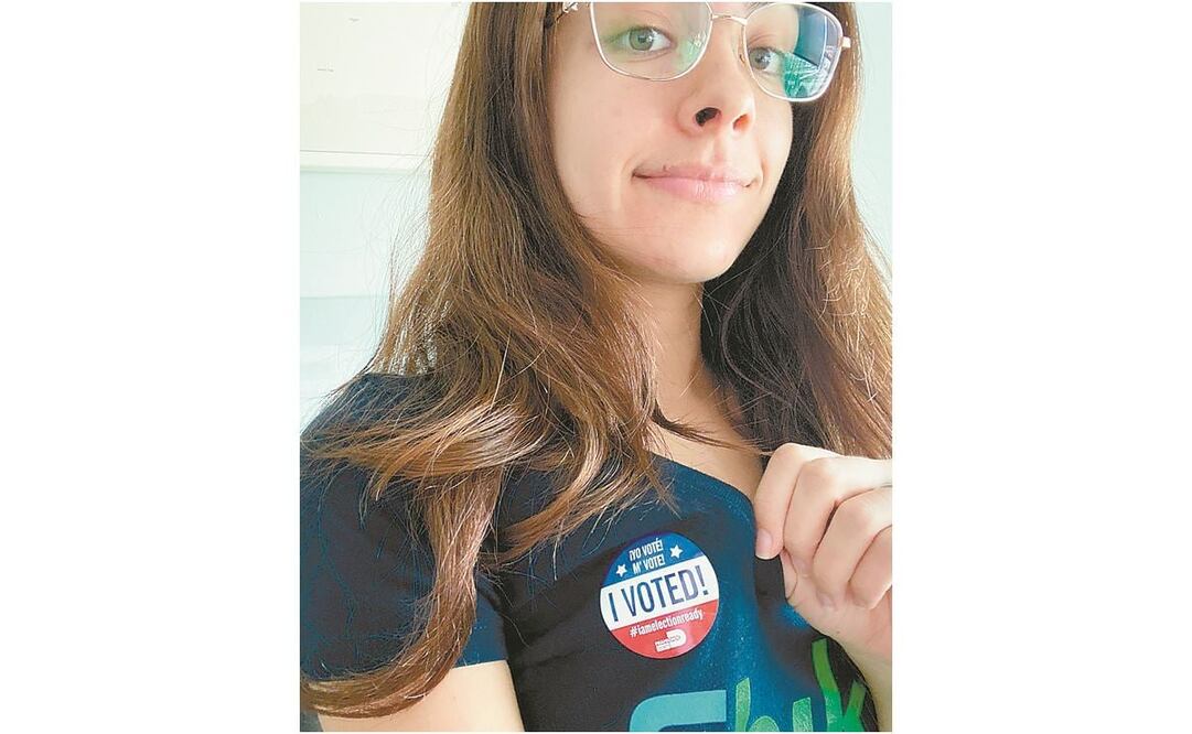 La cubanaestadounidense Daimarys Ortega aseguró que Donald Trump repetirá en la presidencia. MAX AUB. EL UNIVERSAL