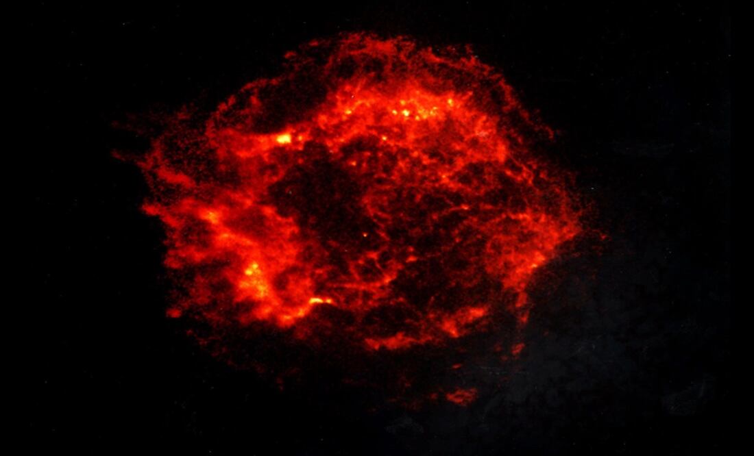 Illustrative X-ray image of a supernova remnant – Photo: Chandra X-ray Center & NASA/AP