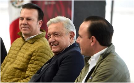 Gobernador priista de Durango llama a AMLO "un gran presidente"