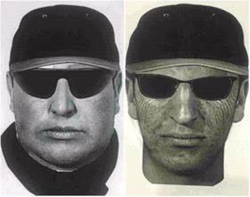 Los retratos fueron realizados por peritos especializados a partir de los datos que proporcionó la mamá del menor y un testigo que se encontraba en el lugar (Foto: Especial)