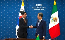 México y Corea avanzan en ingeniería aeroespacial, IA, defensa y seguridad; canciller Velasco finaliza gira