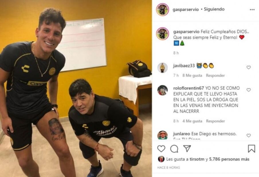 Las múltiples felicitaciones a Diego Maradona por su cumpleaños 60