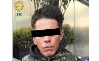 Detienen a presunto homicida en la colonia Morelos; le aseguraron 20 bolsitas de marihuana