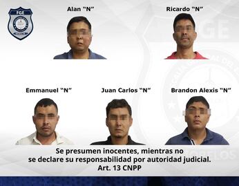 Detienen a grupo delictivo y entre ellos al hijo de un perito de la Fiscalía de Morelos