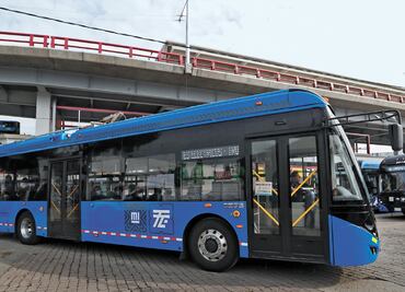 “Son trabajos de finalización las obras que se realizan en el Trolebús Elevado”, aclara Sheinbaum