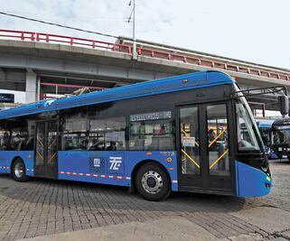 “Son trabajos de finalización las obras que se realizan en el Trolebús Elevado”, aclara Sheinbaum