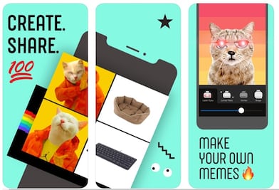 Facebook ya tiene su propia app para crear memes
