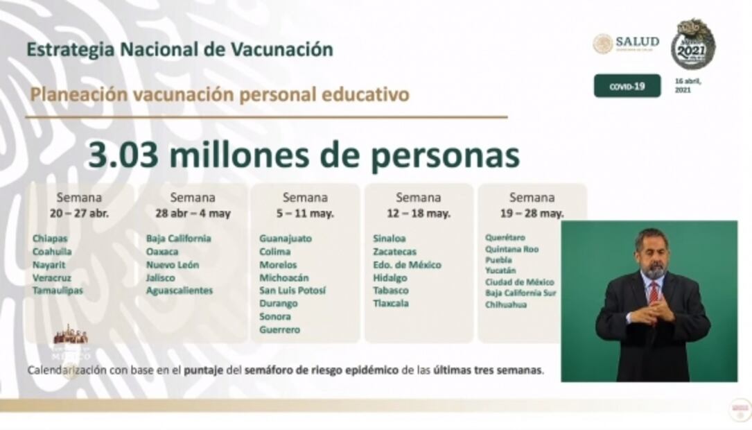 La mañanera de AMLO, 16 de abril, minuto a minuto