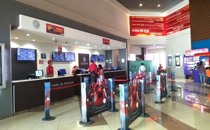 Cinemex venderá sólo 50% del aforo