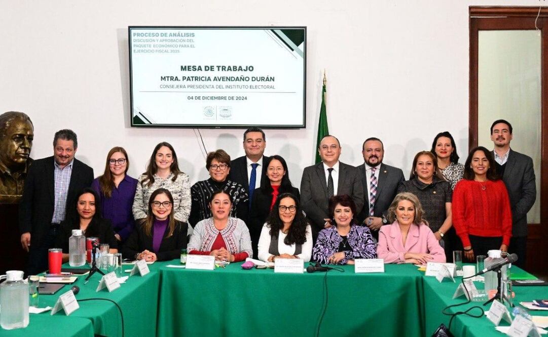 La presidenta del IECM, Patricia Avendaño, aseguró ante diputados de la CDMX que las elecciones judiciales serán más caras, que el proceso electoral presidencial (04/12/2024). Foto: Especial