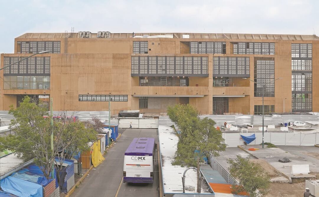 El nuevo Museo Infantil y Juvenil Yancuic se construye en el oriente de la Ciudad de México, cerca del Metro Constitución de 1917. Foto: Carlos Mejía. EL UNIVERSAL