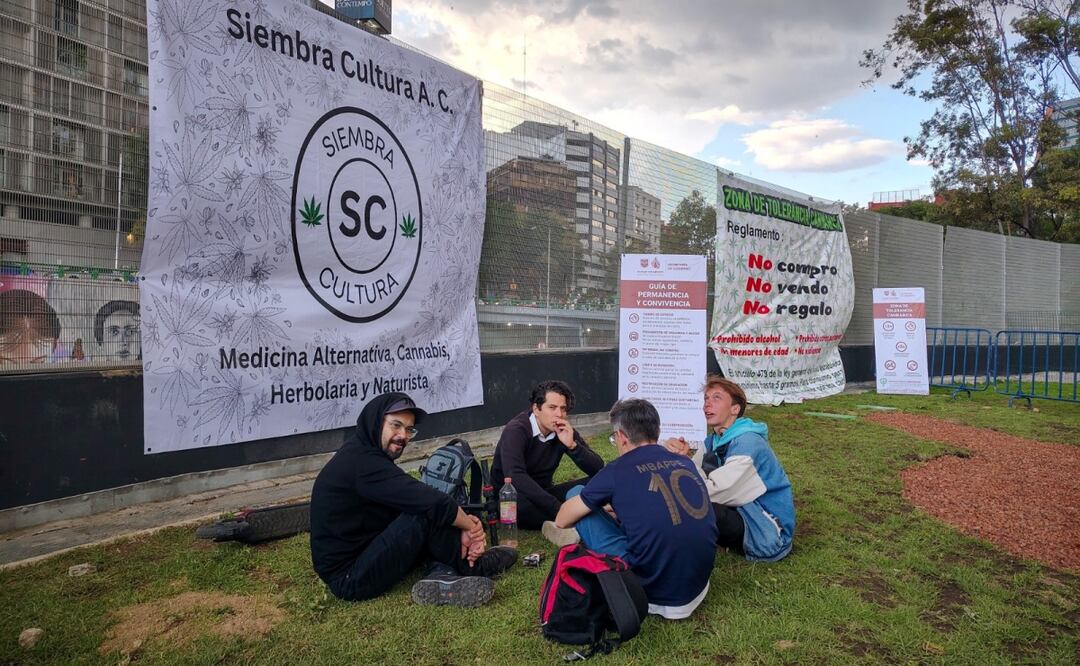 Nuevos espacios de consumo de Cannabis Ciudad de México.
Foto: Luis Camacho | El Universal