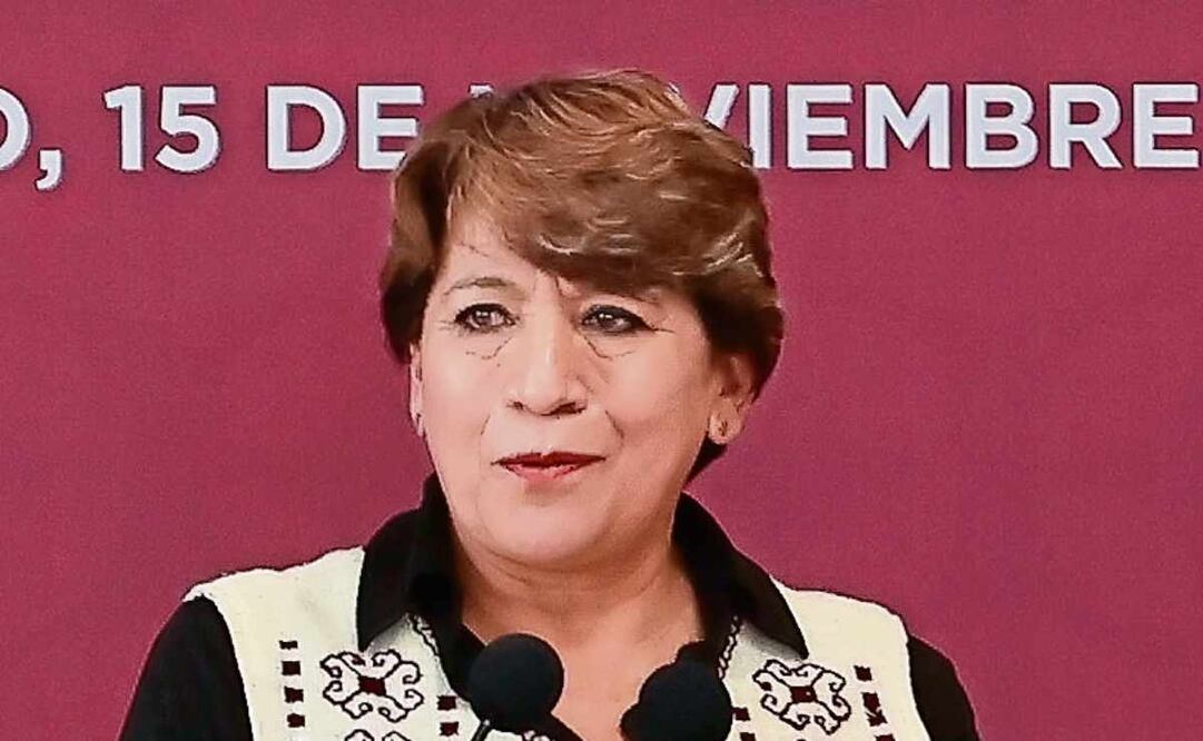 Delfina Gómez, gobernadora del Estado de México. Foto: Archivo EL UNIVERSAL