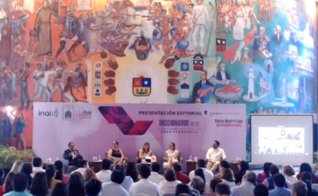 Presentación del Diccionario de la Plataforma Nacional de Transparencia. Foto: INAI