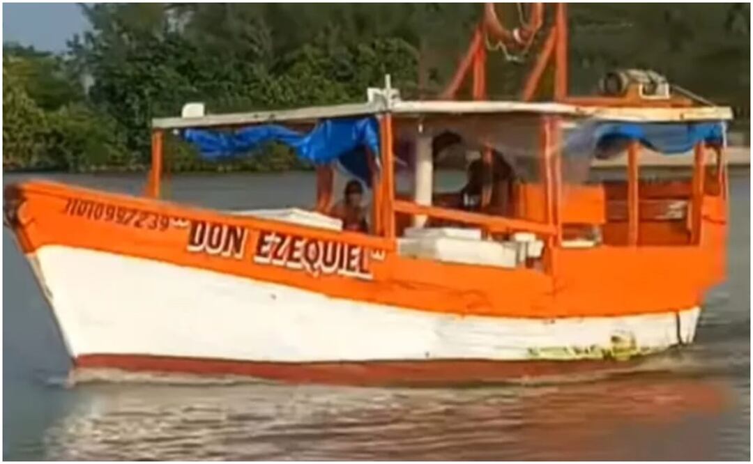 Encuentran embarcación “Don Ezequiel” en Yucatán con cuatro tripulantes a bordo (22/10/2024). Foto: Especial