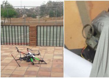 Dejan dron con 2 granadas en casa del titular de SSP estatal