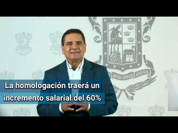 Gobierno de Michoacán anuncia alza salarial de 60% a personal de salud que atiende Covid-19