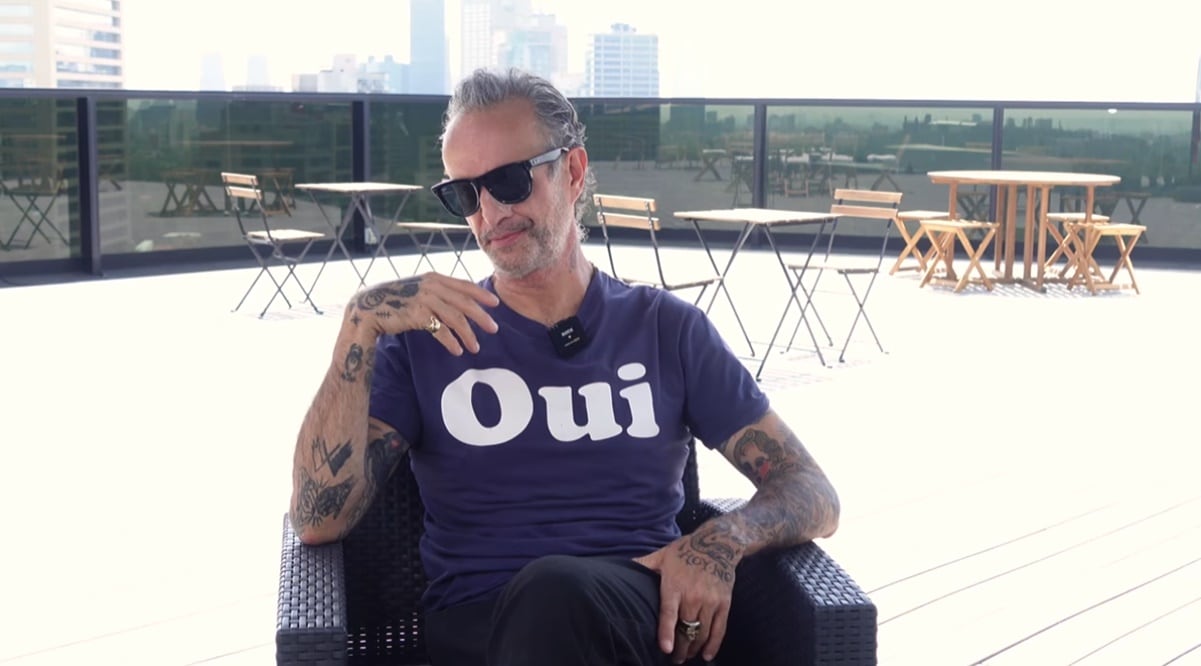 Tito Fuentes, guitarrista e integrante de Molotov.
Foto: YouTube, vía Playboy México y LATAM.