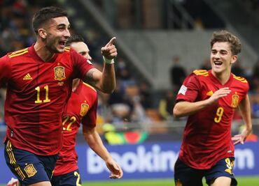 España corta invicto de 37 partidos de Italia y avanza a la final de la Nations League