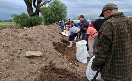 Desborde del río Papalotla en San Salvador Atenco inunda más de 150 hectáreas de cultivo