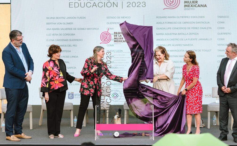 Homenaje en el Paseo de la Mujer Mexicana, Foto: Especial