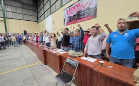Sección 22 del SNTE comienza a levantar plantón en centro de Oaxaca; consulta preliminar a bases determina concluir paro y protestas