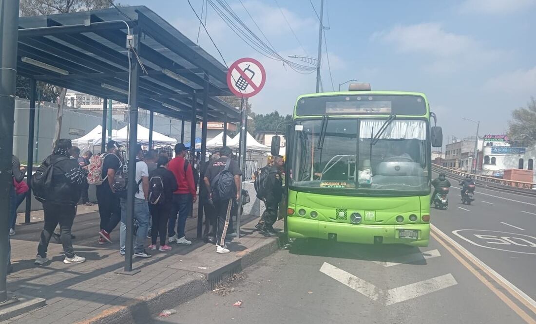 Se extiende el servicio de apoyo de la Red de Transporte de Pasajeros (RTP) hasta la estación Chabacano. Foto: @MetroCDMX