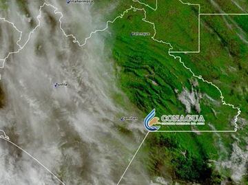 Pronostican lluvias intensas y fuertes durante el fin de semana en Chiapas; advierten sobre posibles desbordamientos e inundaciones