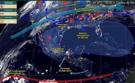 Continúan las heladas y se prevén lluvias en al menos 6 estados