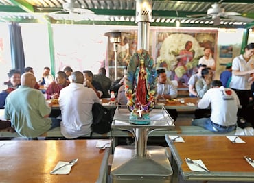 Reintegración. Comedor para migrantes