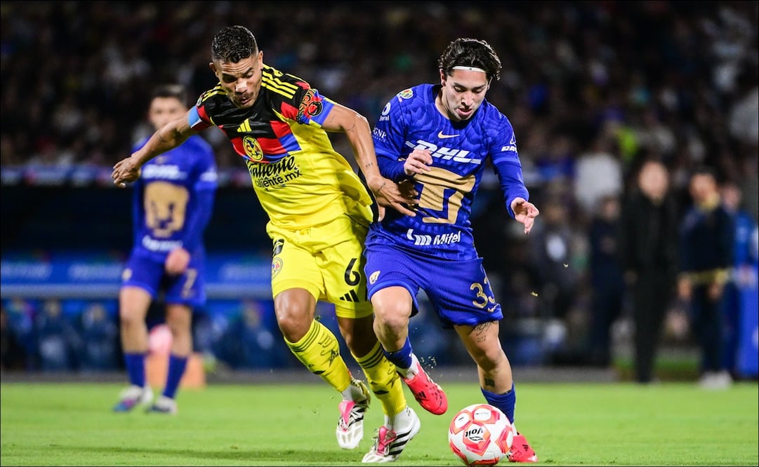 América y Pumas se enfrentan en la ida de los cuartos de final del Clausura 2026 de la Liga MX / FOTO: Imago7