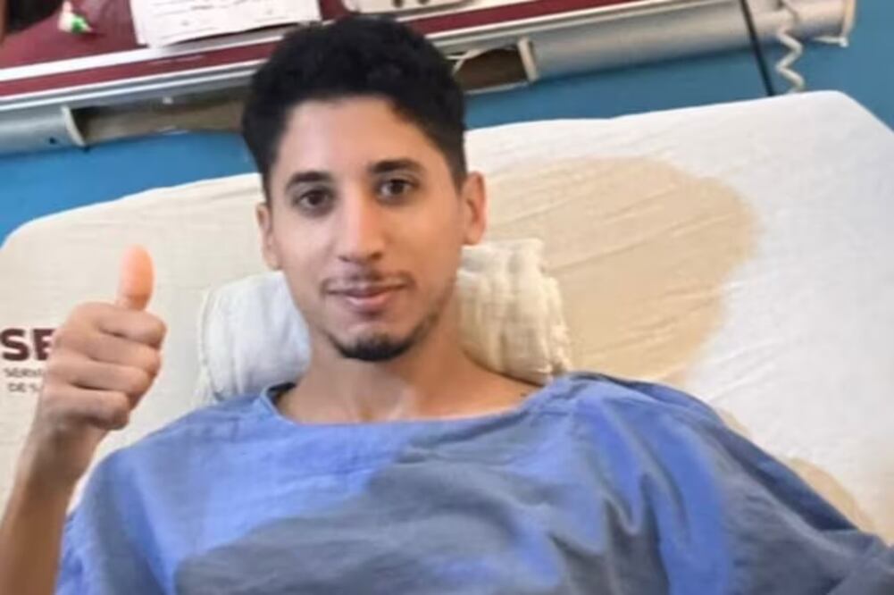 Nahuel Alejandro Tagliaferro se encuentra internado desde el 21 de agosto y busca volver a la Argentina. FOTO: LA NACIÓN/GDA