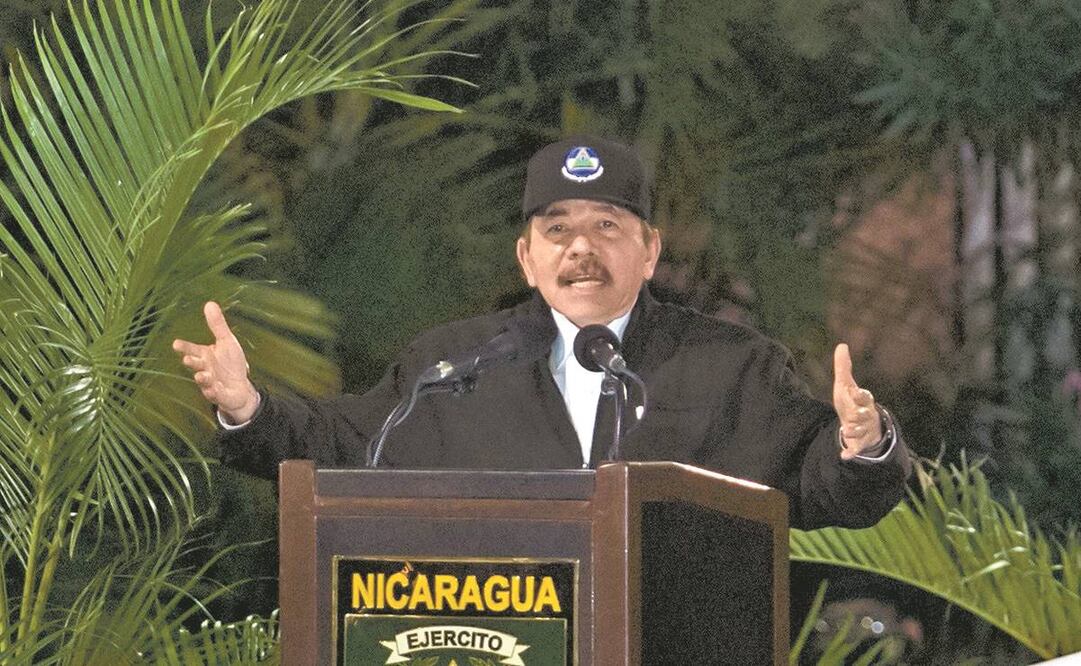El presidente Daniel Ortega, en febrero de 2020 en Managua. Foto: Archivo/ EFE.