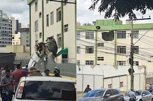 VIDEO: Avioneta se estrella contra un edificio en Belo Horizonte, Brasil; hay dos muertos