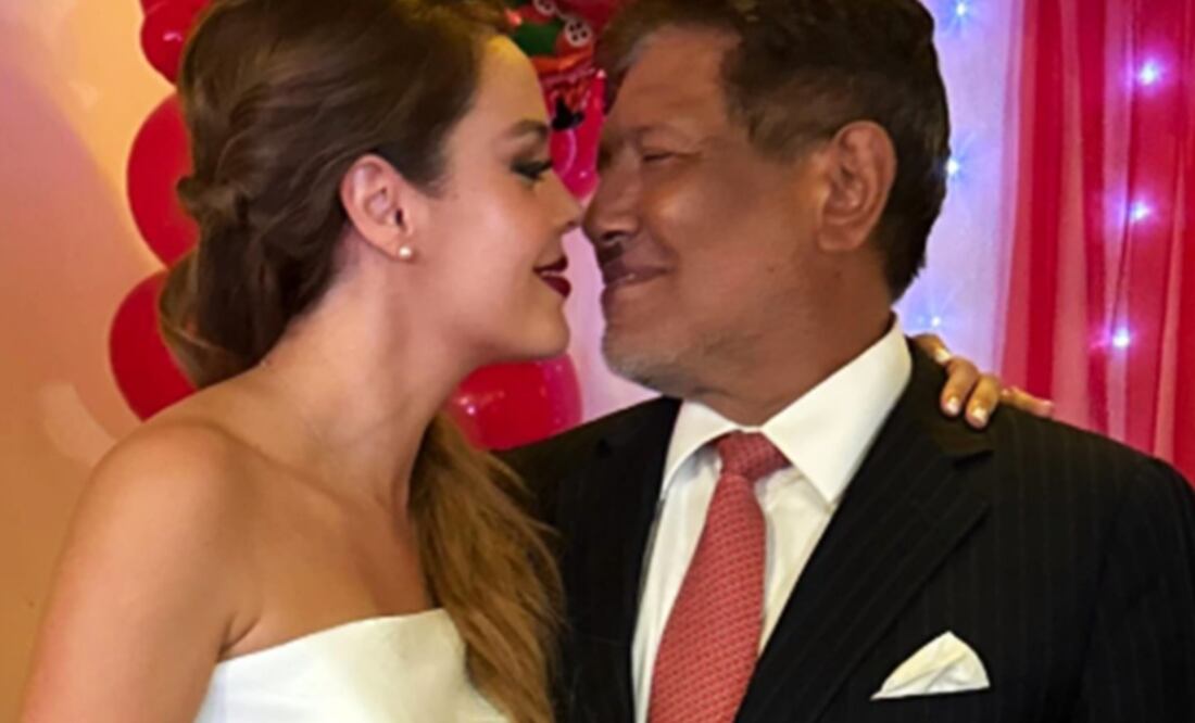 Eva Daniela y Juan Osorio, novios por más de cuatro años y, ahora, ya son marido y mujer.
Foto: Instagram
