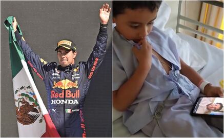 'Checo' Pérez manda mensaje a niño hospitalizado por problemas en el corazón