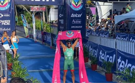 Crisanto Grajales conquista el Triatlón Xel-Há 2023
