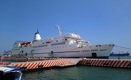 "Logos Hope", la librería flotante más grande del mundo llega a Mérida