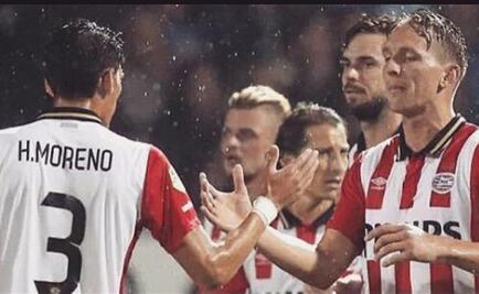 Moreno debuta en goleada del PSV