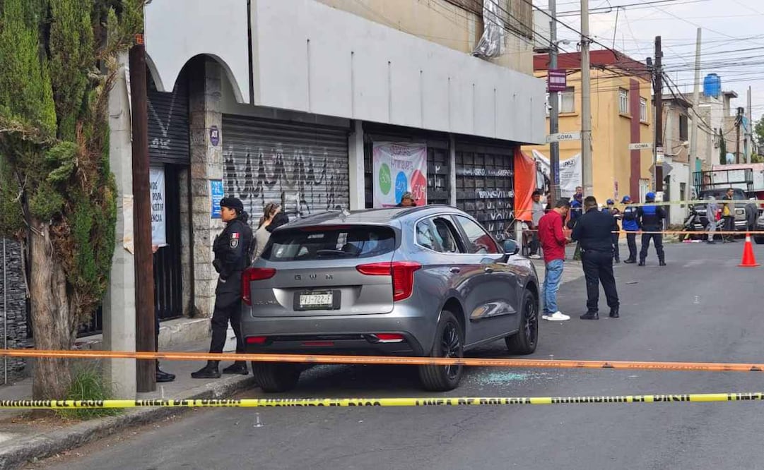 Atacan a balazos a conductor en calles de Iztacalco; agresores escaparon en Metro. Fotos: Especiales.
