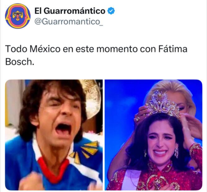 Memes de la victoria de Fátima Bosch en Miss Universo 2025. Foto: X